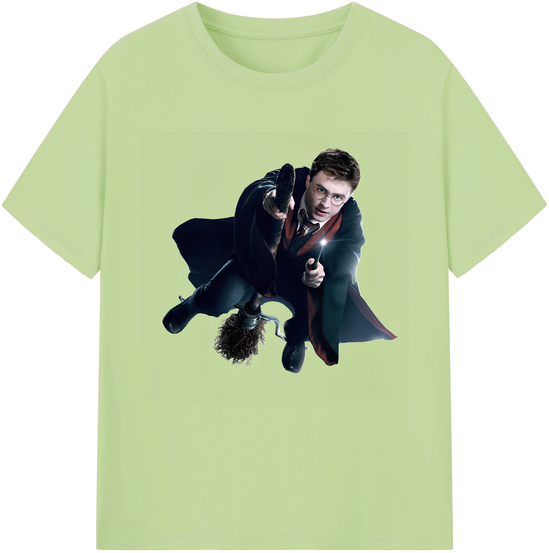（画像用） Harry Potter ハリー・ポッターシリーズ 綿100％半袖Tシャツ（フロントプリント）